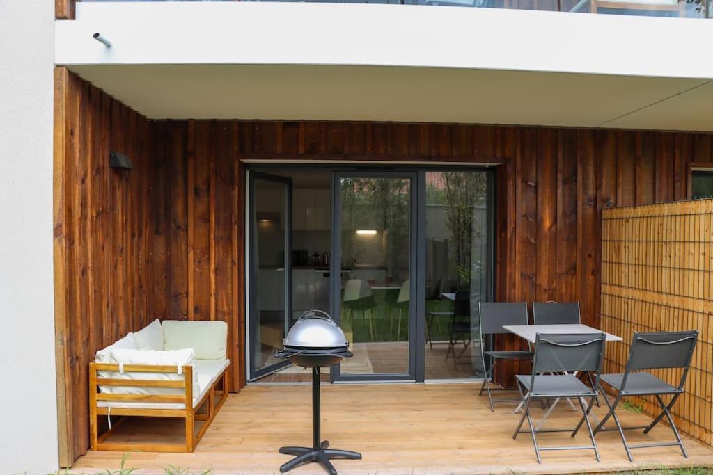 Les Cottages Jardin Elegant Et Ambiance Cosy Біскарросс Екстер'єр фото